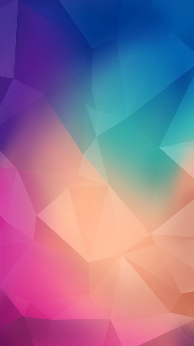 Colorful abstract low poly blurred #2 free wallpaper - medium preview image
