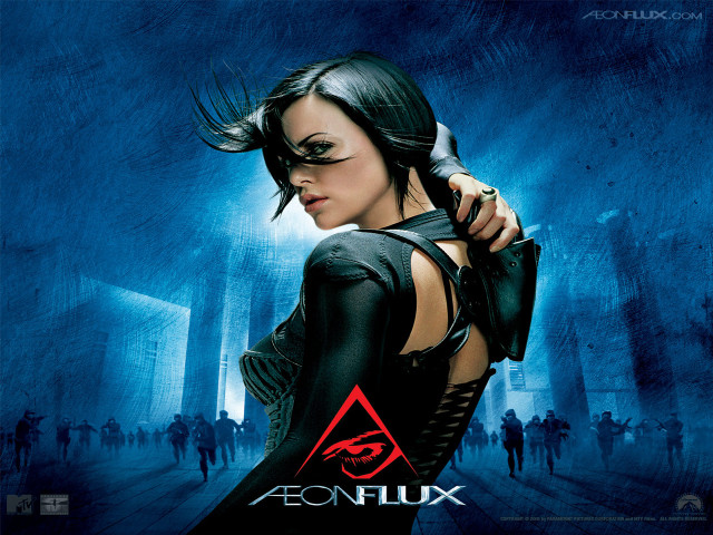 Woman black dress red eye free wallpaper - medium preview image