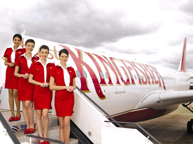Women red uniforms ramp plane free wallpaper - medium preview image