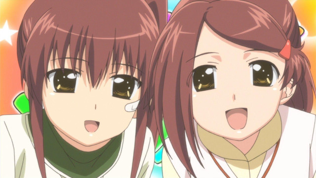 Anime girls brown eyes long free wallpaper - medium preview image