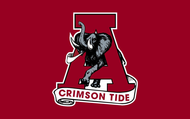 Mammoth logo crimson tide banner free wallpaper - medium preview image