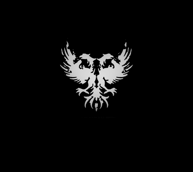 White bird black wings black free wallpaper - medium preview image