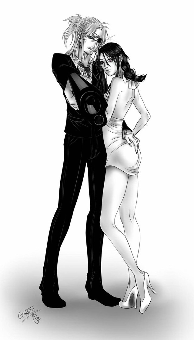 Couple people standing together drawing free wallpaper - medium preview image