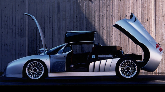 Silver car door hood wooden free wallpaper - medium preview image