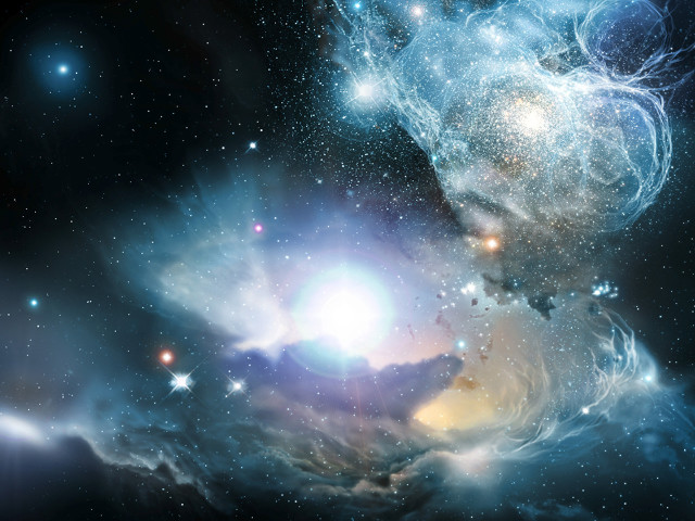 Large star space dust filled #3 free wallpaper - medium preview image
