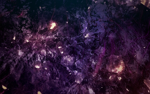Purple black background clock side free wallpaper - medium preview image