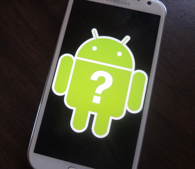 Cell phone question mark table free wallpaper - medium preview image