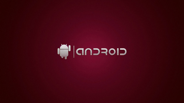 Red wall android logo abstract free wallpaper - medium preview image