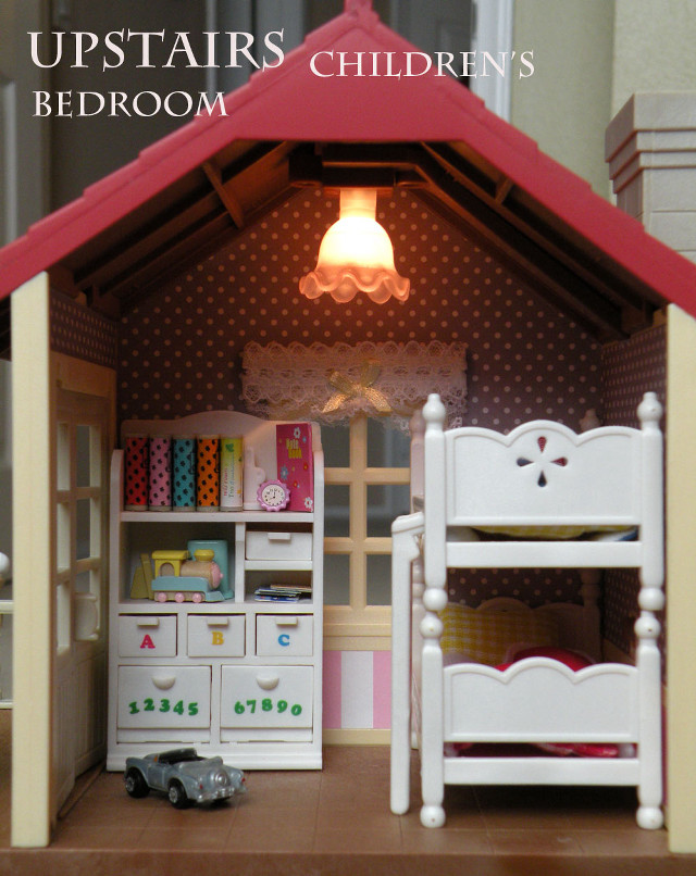 Dollhouse bed dresser car lights free wallpaper - medium preview image