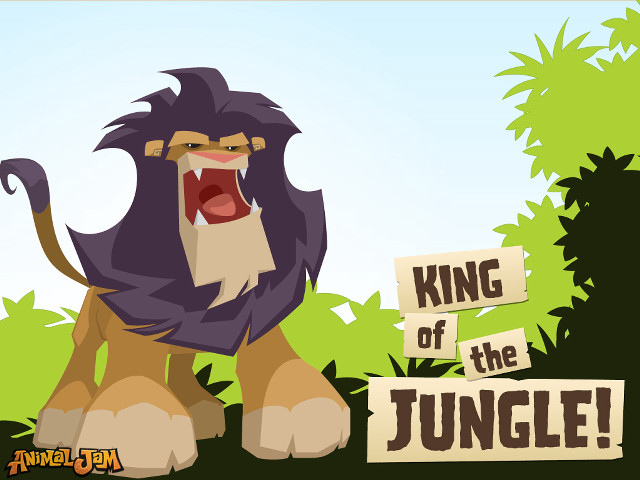 Cartoon lion king of the free wallpaper - medium preview image