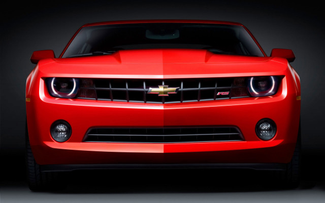 Red car black background image free wallpaper - medium preview image
