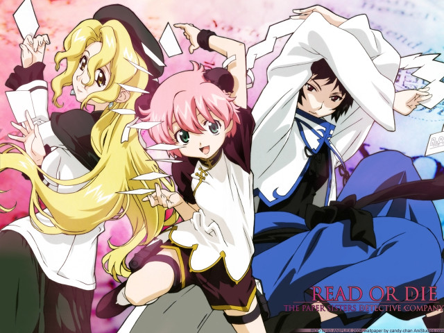 Anime pink hair white hair free wallpaper - medium preview image
