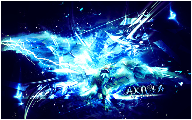 Man lightning effect digital painting free wallpaper - medium preview image