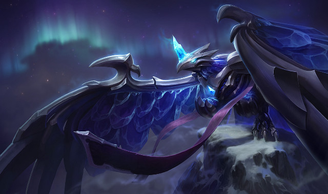 Blue bird long tail mountain free wallpaper - medium preview image