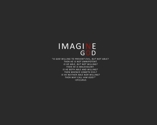 Imagine god black background red #3 free wallpaper - medium preview image