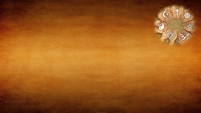 Clock brown background gold border free wallpaper - medium preview image
