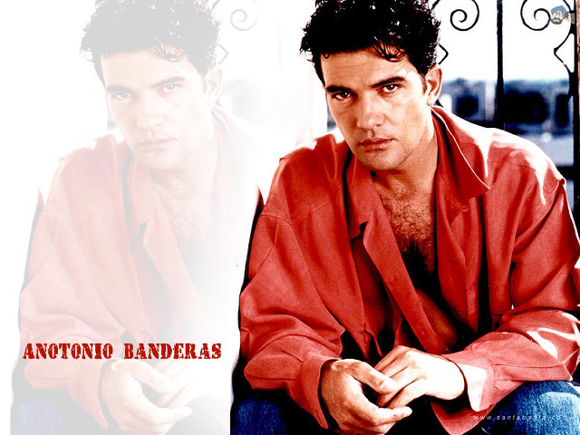 Man sitting hands knees red free wallpaper - medium preview image
