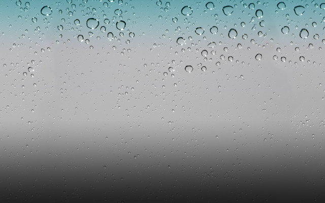 Window waterdrops sky clouds blue free wallpaper - medium preview image