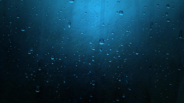 Blue background water drops black free wallpaper - medium preview image