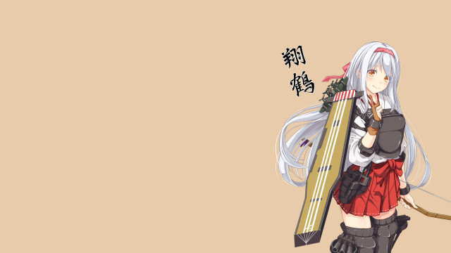 Woman long white hair holding free wallpaper - medium preview image