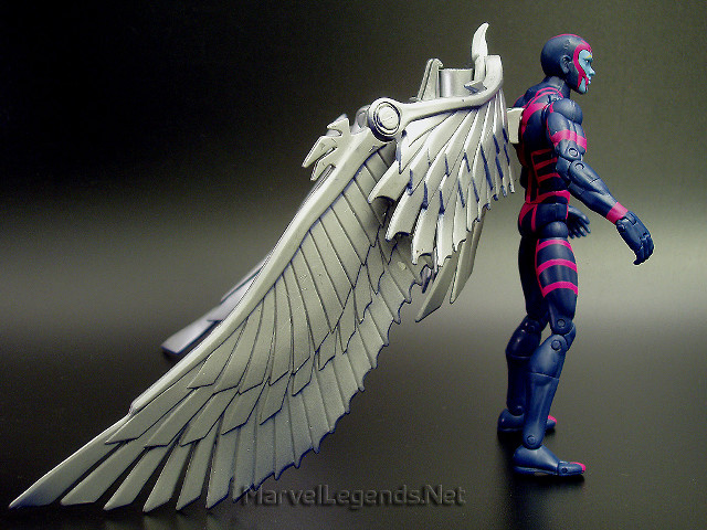Angel wings glowing black background free wallpaper - medium preview image