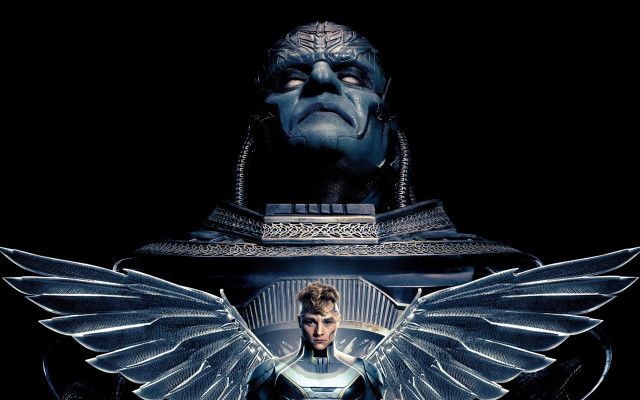 Man wings statue helmet sword free wallpaper - medium preview image