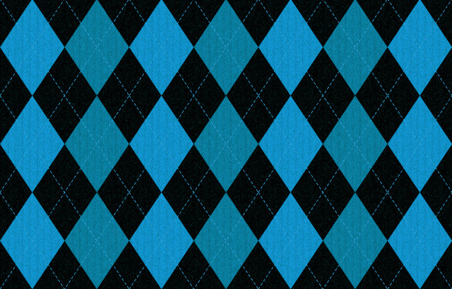 Blue black argyle pattern diagonal free wallpaper - medium preview image
