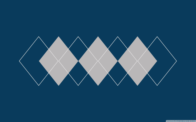 Blue background diamonds pattern middle free wallpaper - medium preview image