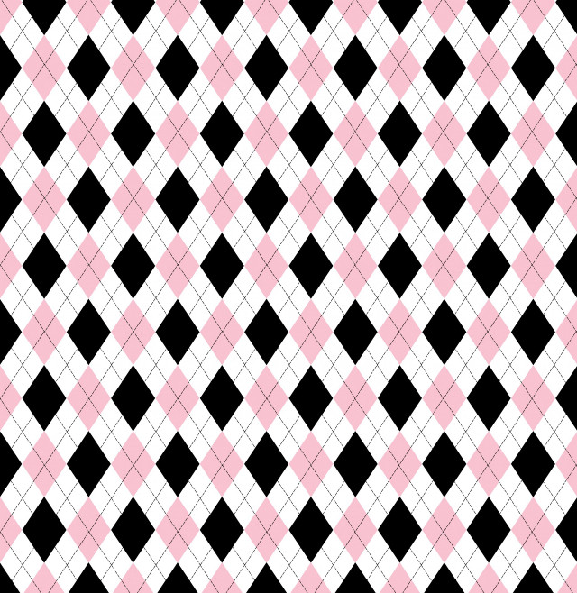 Black white checkered pink squares free wallpaper - medium preview image