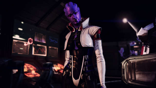 Woman futuristic suit sci fi #6 free wallpaper - medium preview image