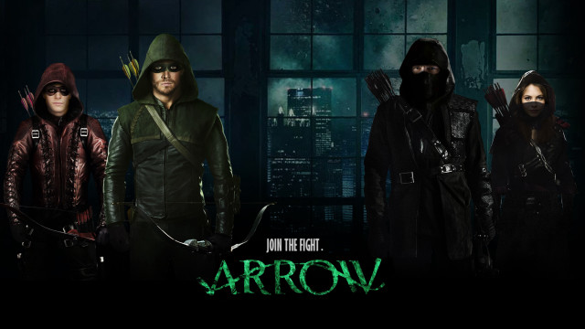 Arrow cast arrow tv series free wallpaper - medium preview image