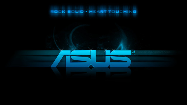 Dark background blue black asus free wallpaper - medium preview image