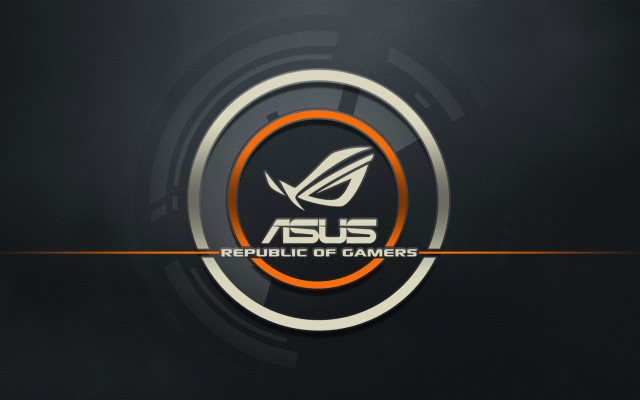 Asus republic of gamers logo free wallpaper - medium preview image