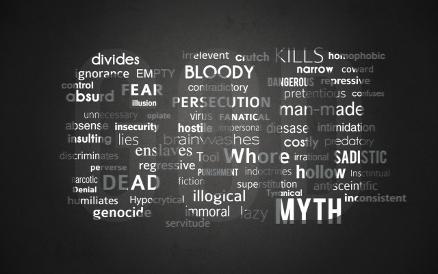 Body environment word cloud black free wallpaper - medium preview image