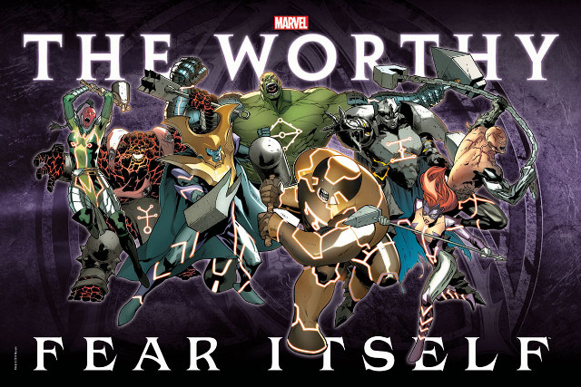 Worthy fear itself purple people free wallpaper - medium preview image
