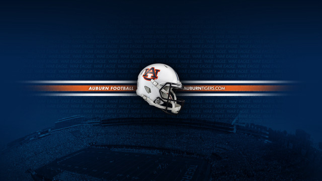 Auburn football helmet field logo free wallpaper - medium preview image
