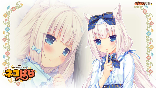 Anime girls long hair blue #27 free wallpaper - medium preview image