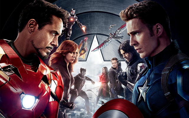 Avengers movie poster characters background #2 free wallpaper - medium preview image