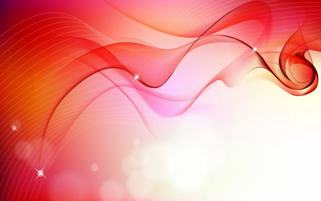 Red pink abstract background wave free wallpaper - medium preview image