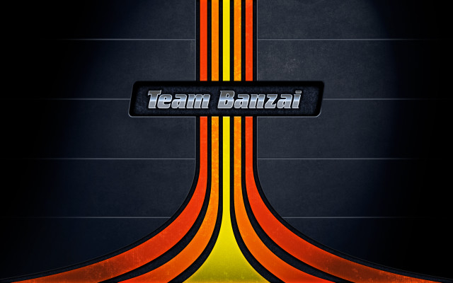 Black orange team banzai side free wallpaper - medium preview image