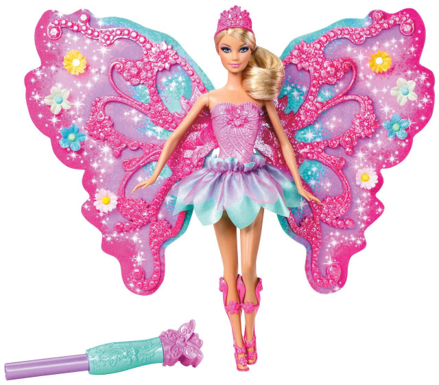Barbie doll butterfly wings wand free wallpaper - medium preview image