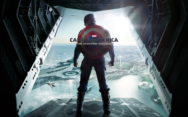 Man doorway shield city plane free wallpaper - medium preview image