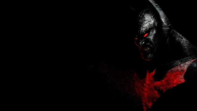Demonic dog red eyes bloody free wallpaper - medium preview image