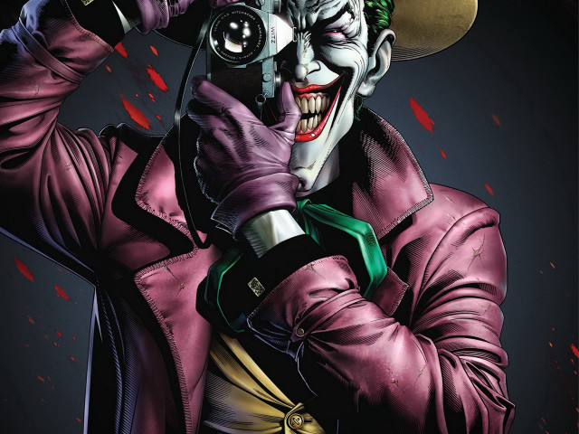 Joker camera selfie batman movie free wallpaper - medium preview image