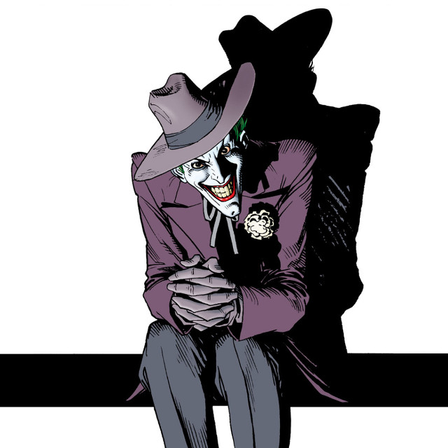 Man hat joker costume bench free wallpaper - medium preview image