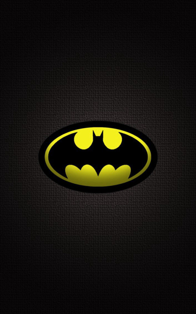 Batman symbol black background yellow #5 free wallpaper - medium preview image