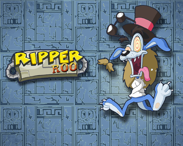 Cartoon character running paper roll free wallpaper - medium preview image