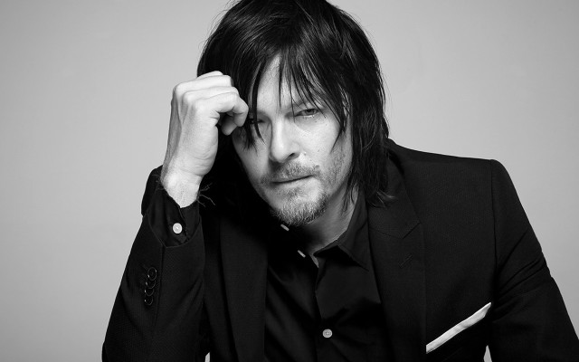 Man longhair blackjacket handhead beard free wallpaper - medium preview image