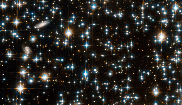 Large cluster stars black background #3 free wallpaper - medium preview image