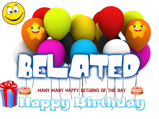 Birthday card balloons gift box #2 free wallpaper - medium preview image